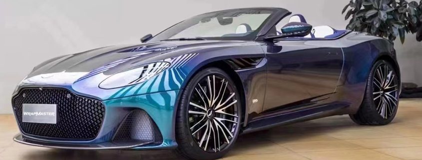 PET Backing Color Shift Car Wrap