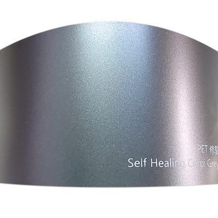 PET Self-healing Carpi Grey Purple Auto Sticker