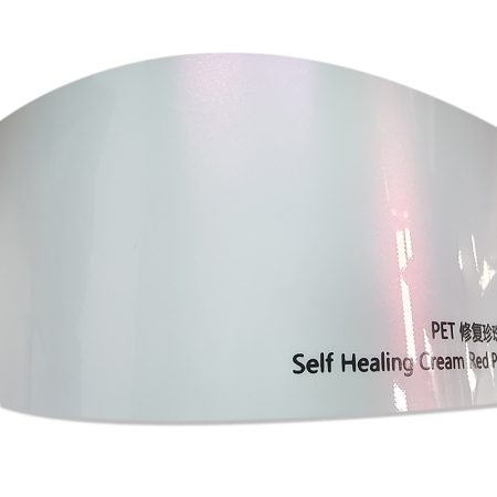 PET Self-healing Cream Red Pearl Gloss Vinyl Stickers