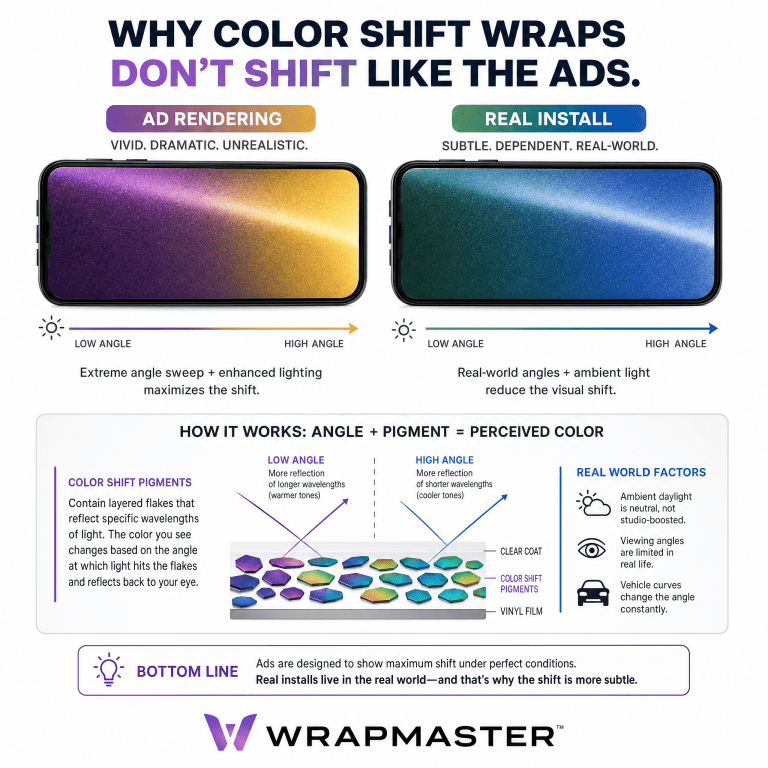 Why Color Shift Wraps Don’t Shift