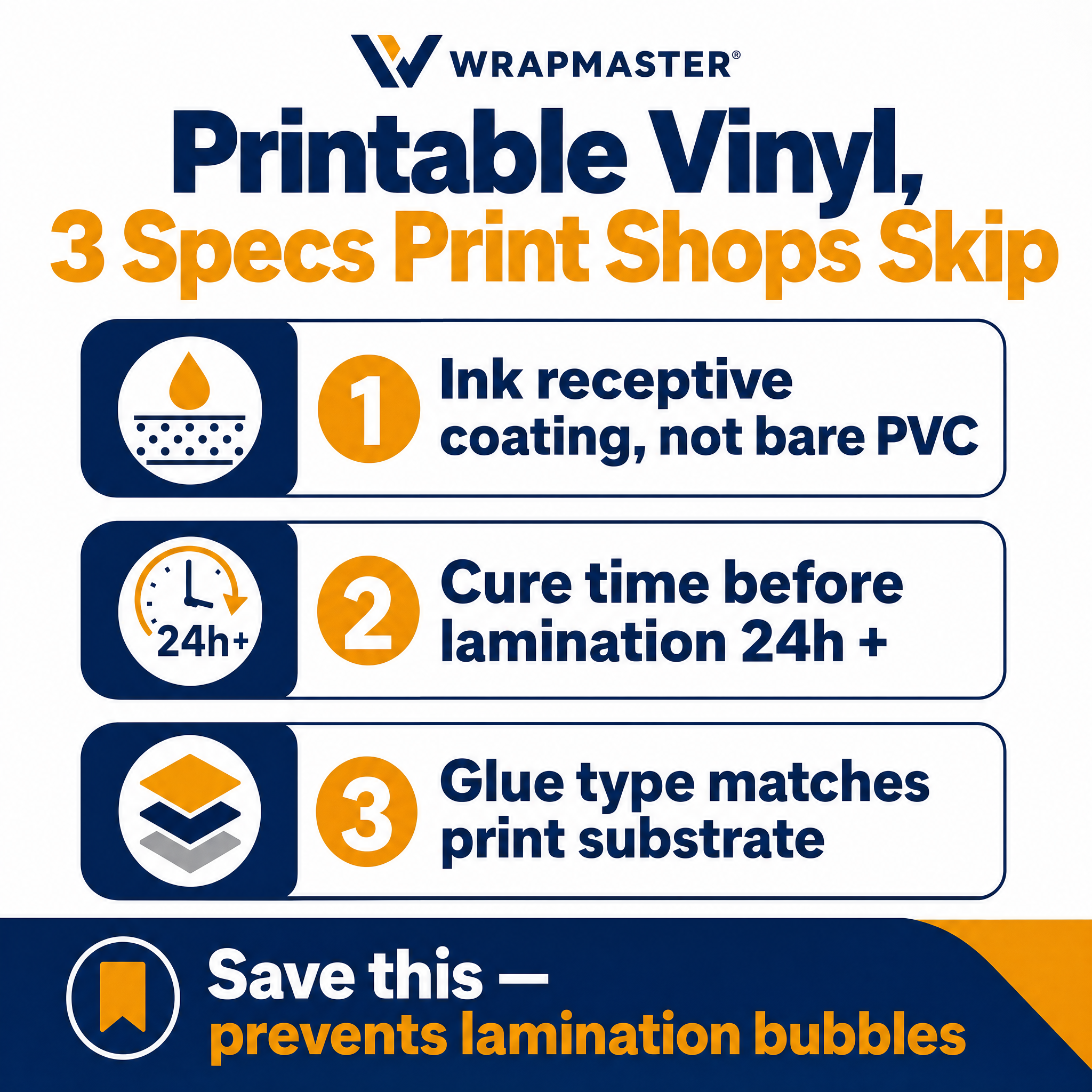 Save-worthy checklist for why-inkjet-vinyl-prints-bubble