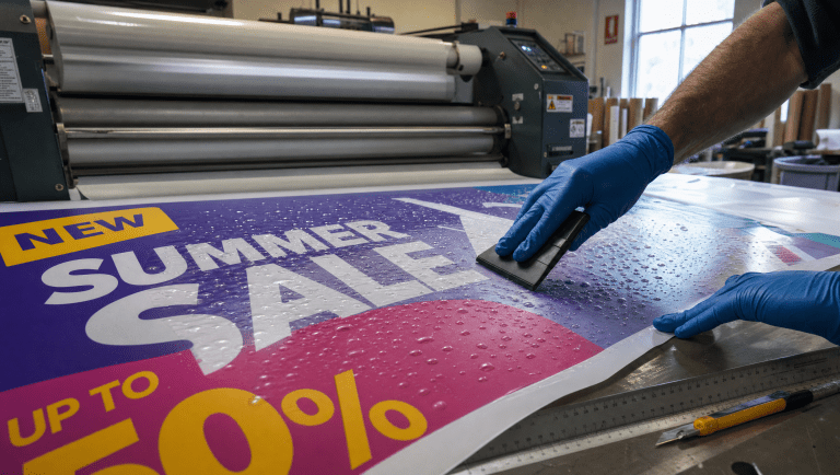 Why Inkjet Vinyl Prints Bubble