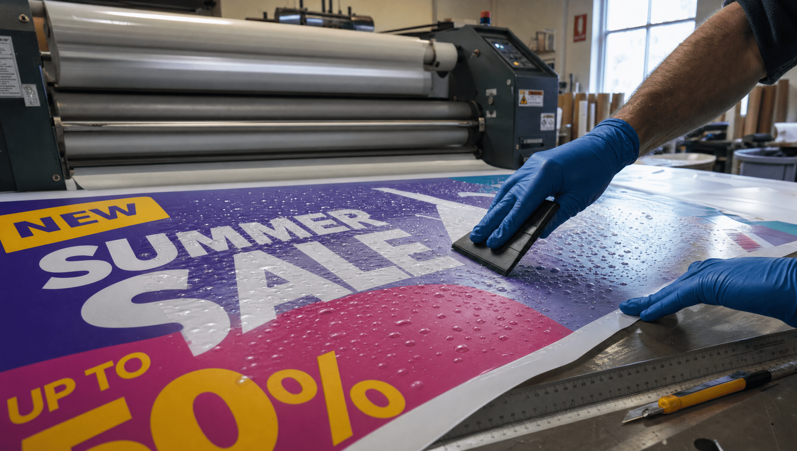 Why Inkjet Vinyl Prints Bubble